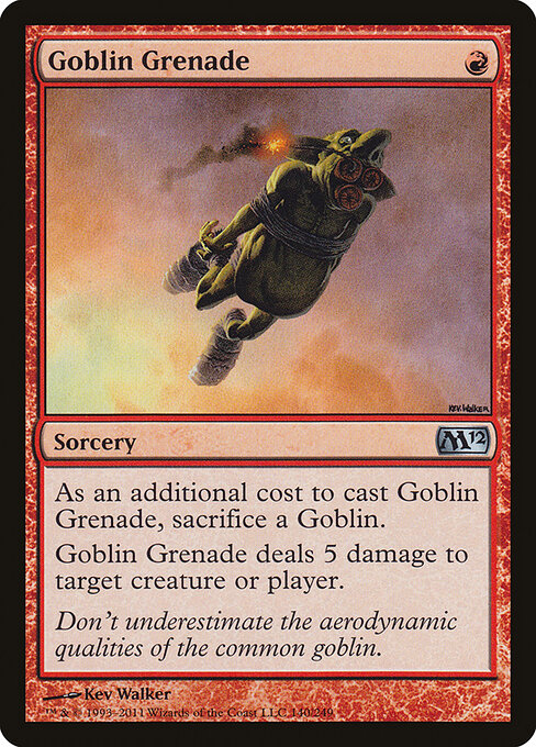 Goblingranate M12-140 Uncommon Good Englisch