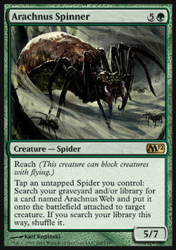 Arachnus-Spinner M12-162 Rare Good Englisch