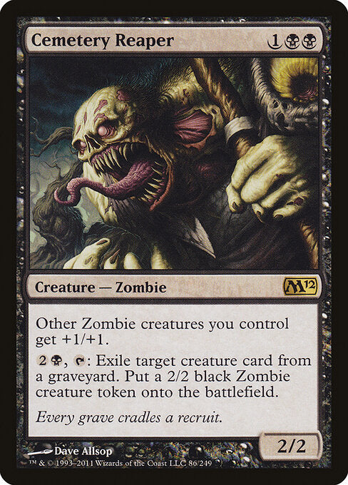 Cemetery Reaper M12-86 Rare Light Played Englisch