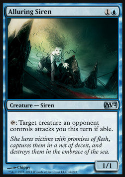 Betörende Sirene M12-42 Uncommon Excellent Englisch Foil