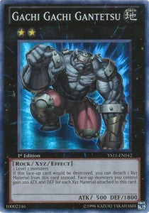 Gachi Gachi Gantetsu YS11-042 Super Rare Light Played Deutsch 1. Auflage