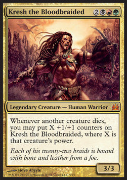Kresh Blutzopf V11-5 Mythic Good Englisch Foil