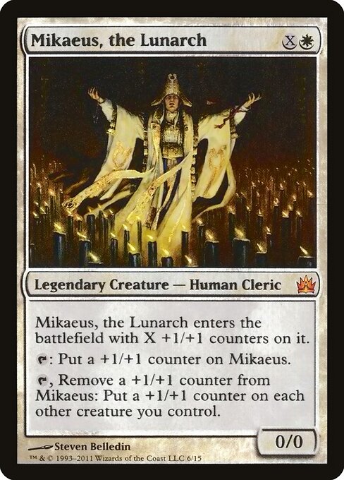 Mikaeus, the Lunarch V11-6 Mythic Excellent Englisch Foil