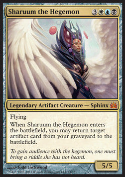 Sharuum the Hegemon V11-11 Mythic Light Played Englisch Foil