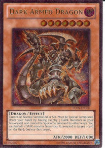 Finsterer bewaffneter Drache TU06-DE000 Ultimate Rare Excellent Deutsch