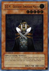 D.D.M. - Meister aus der Anderen Dimension (V.2) CRV-032 Ultimate Rare Light Played Deutsch 1. Auflage