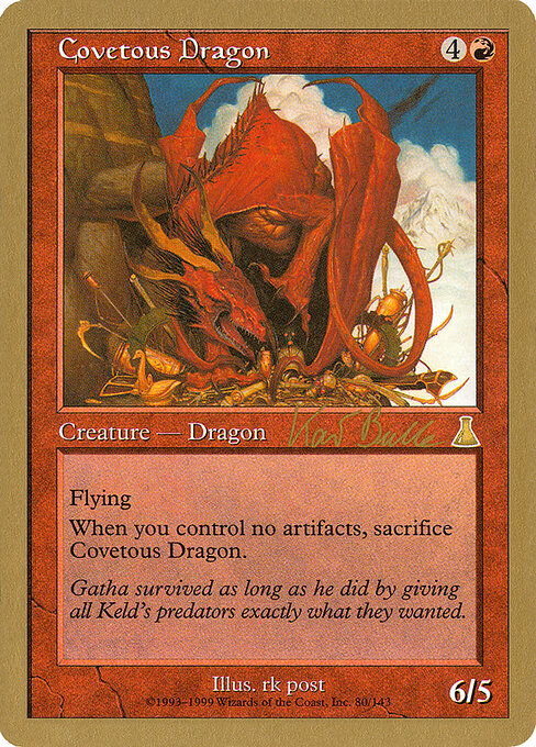 Covetous Dragon WCD20- Special Played Englisch