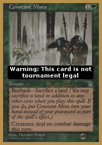 Constant Mists WCD18- Special Played Englisch