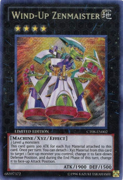 Aufzieh-Zenmeister CT08-002 Secret Rare Light Played Deutsch