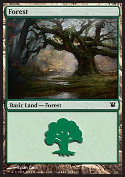 Wald (V.3) ISD-264 Land Excellent Englisch Foil
