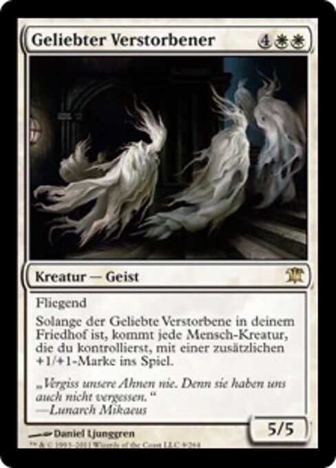 Geliebter Verstorbener ISD-9 Rare Excellent Deutsch
