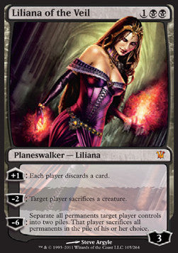 Liliana mit Schleier ISD-105 Mythic Excellent Deutsch