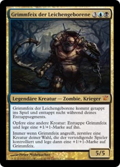 Grimmfeix der Leichengeborene ISD-214 Mythic Light Played Deutsch