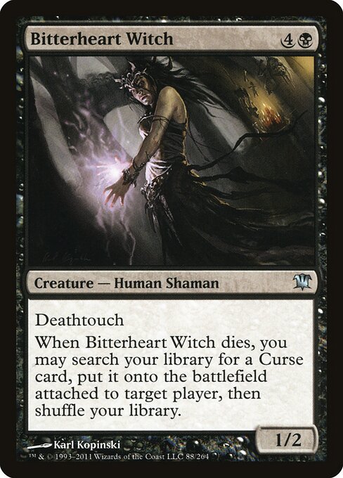 Bitterheart Witch ISD-88 Uncommon Excellent Englisch Foil