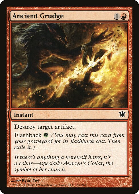 Ancient Grudge ISD-127 Common Good Englisch