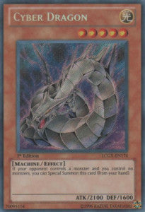 Cyber Drache LCGX-DE176 Secret Rare Excellent Deutsch