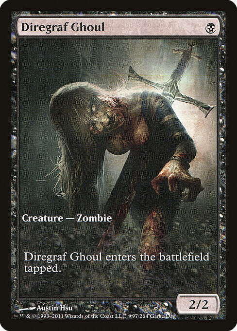 Diregraf Ghoul GDP- Rare Near Mint Englisch
