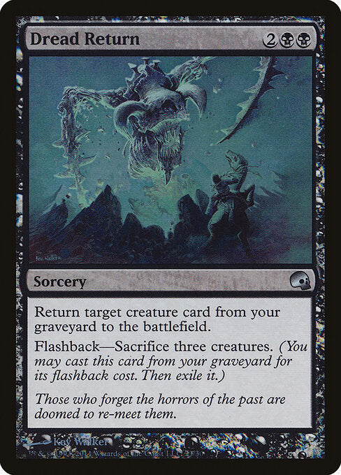 Dread Return PD3- Uncommon Excellent Englisch Foil