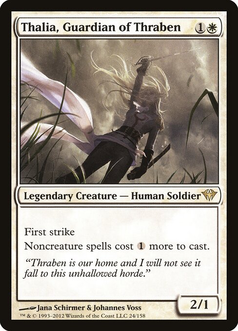 Thalia, Guardian of Thraben DKA-24 Rare Good Englisch