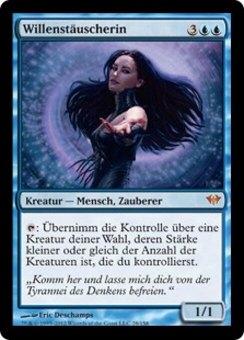 Willenstäuscherin DKA-28 Mythic Excellent Deutsch