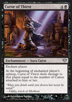 Curse of Thirst DKA-57 Uncommon Excellent Englisch