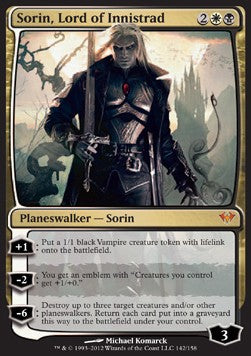 Sorin, Fürst von Innistrad DKA-142 Mythic Excellent Deutsch
