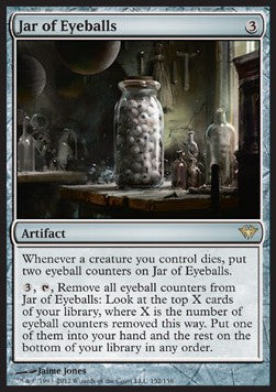 Jar of Eyeballs DKA-152 Rare Excellent Englisch