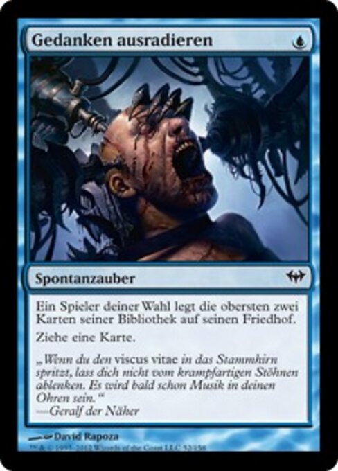 Gedanken ausradieren DKA-52 Common Excellent Deutsch Foil