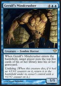 Geralf's Mindcrusher DKA-37 Rare Light Played Englisch