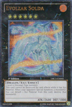 Evolzar Solda (V.2) ORCS-045 Ultimate Rare Excellent Deutsch 1. Auflage