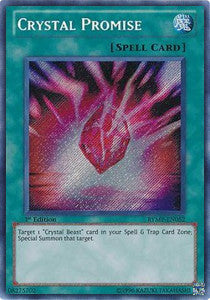 Kristallverheißung RYMP-052 Secret Rare Near Mint Deutsch 1. Auflage