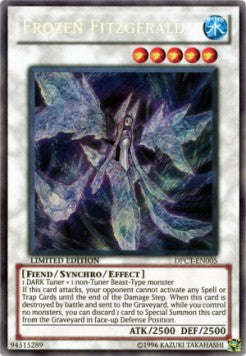 Gefrorener Fitzgerald DPC5-005 Secret Rare Poor Deutsch