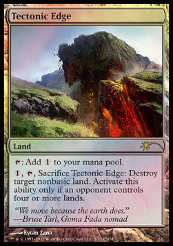 Tektonische Kante FNM- Rare Poor Deutsch Foil