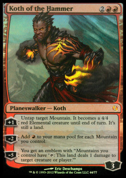 Koth vom Hammerclan DDI-44 Mythic Excellent Englisch Foil