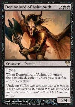 Dämonenfürst des Aschenmauls AVR-96 Rare Excellent Deutsch