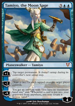 Tamiyo, the Moon Sage AVR-79 Mythic Light Played Standard Chinesisch
