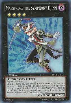 Maestrum der Dirigenten-Dschinn YS12-043 Super Rare Excellent Deutsch 1. Auflage