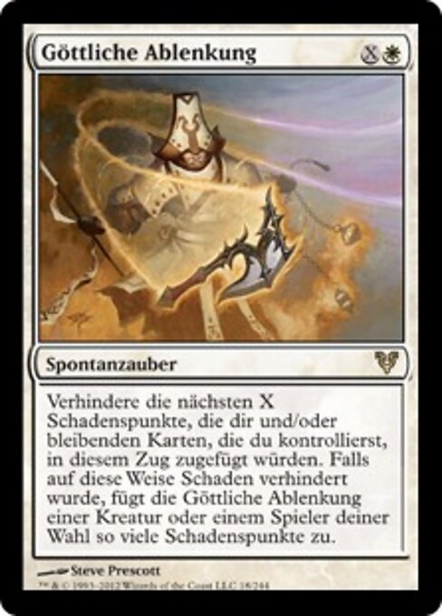 Göttliche Ablenkung AVR-18 Rare Good Deutsch Foil