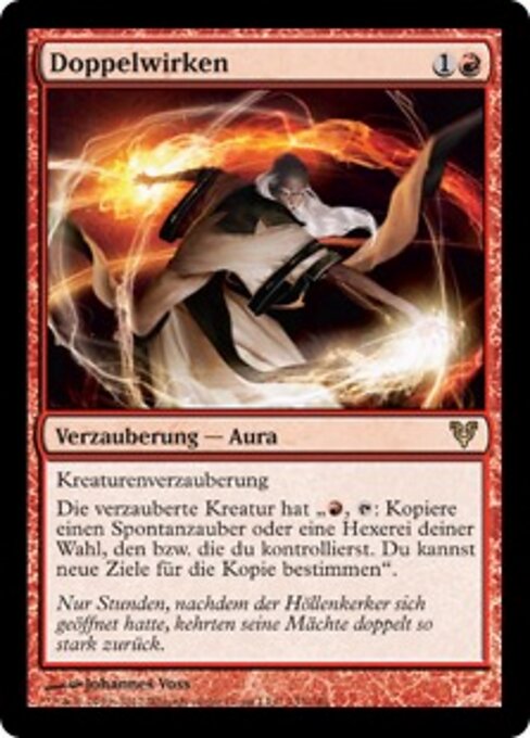 Doppelwirken AVR-133 Rare Light Played Deutsch