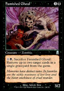 Ausgehungerter Ghul ODY-135 Uncommon Light Played Deutsch Foil