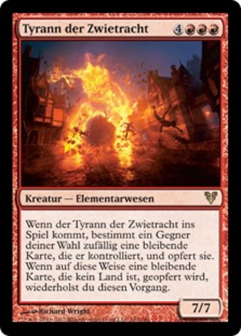 Tyrann der Zwietracht AVR-162 Rare Good Deutsch