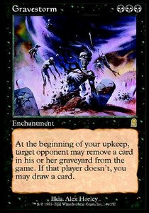 Gravestorm ODY-141 Rare Played Englisch