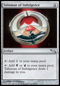 Talisman of Indulgence MRD-255 Uncommon Light Played Englisch