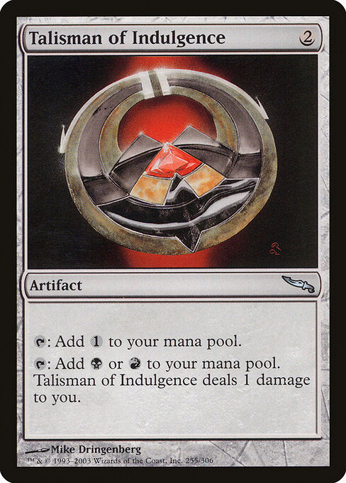 Talisman of Indulgence MRD-255 Uncommon Good Englisch