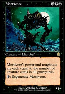 Mortivore ODY-152 Rare Played Englisch