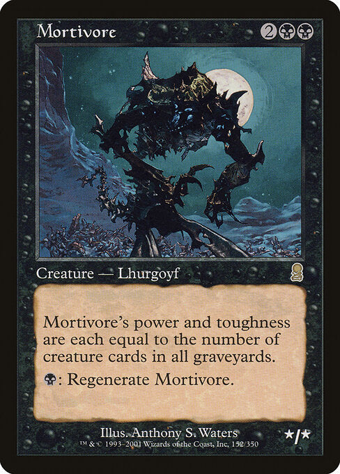 Mortivore ODY-152 Rare Played Englisch