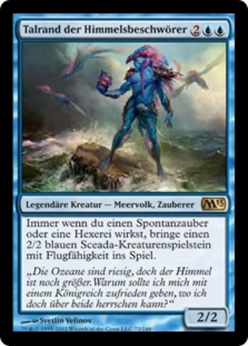 Talrand der Himmelsbeschwörer M13-72 Rare Excellent Deutsch Foil