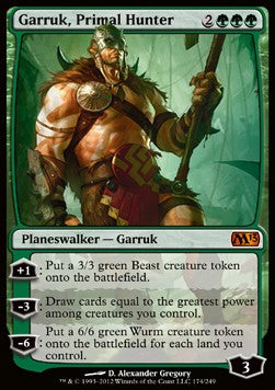 Garruk der Urjäger M13-174 Mythic Good Standard Chinesisch