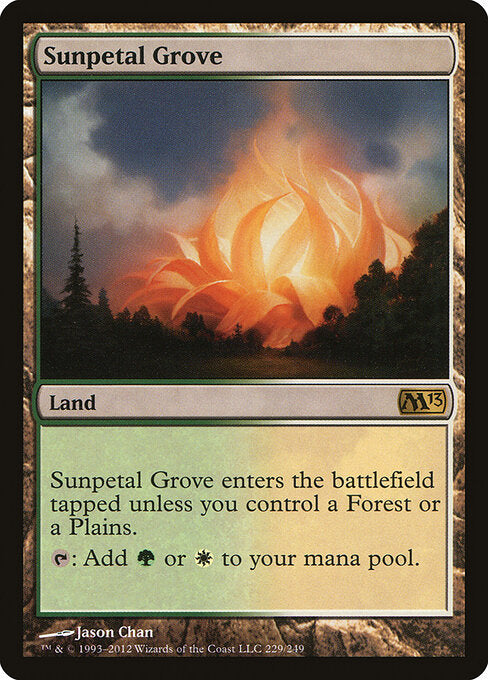 Sunpetal Grove M13-229 Rare Good Englisch