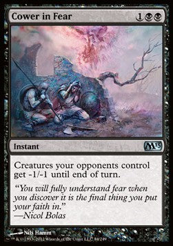 Verängstigtes Kauern M13-84 Uncommon Good Englisch Foil